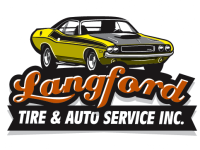 Langford Tire & Auto Service Logo by Pronk Graphics Langford Tire & Auto Service Logo by Pronk Graphics