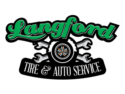 Langford Tire & Auto Service Logo by Pronk Graphics Langford Tire & Auto Service Logo by Pronk Graphics
