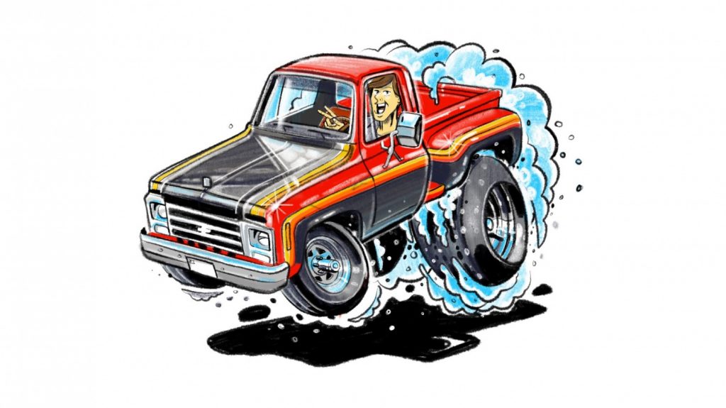 Sketching a 1979 Chevrolet C10 Scottsdale Sketching a 1979 Chevrolet C10 Scottsdale