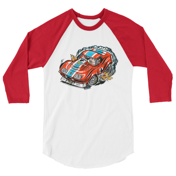 1968 Corvette L88 Rouge//NART voiture de course shirt