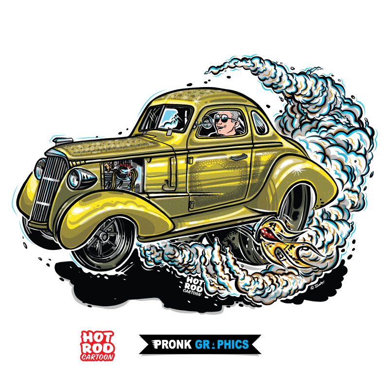 cartoon my vehicle pronk